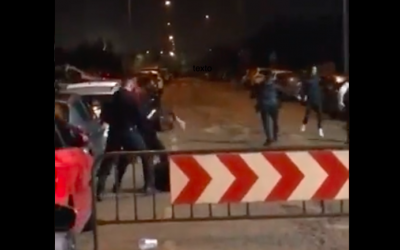 Captura de pantalla del vídeo de l'agressió | Cedida